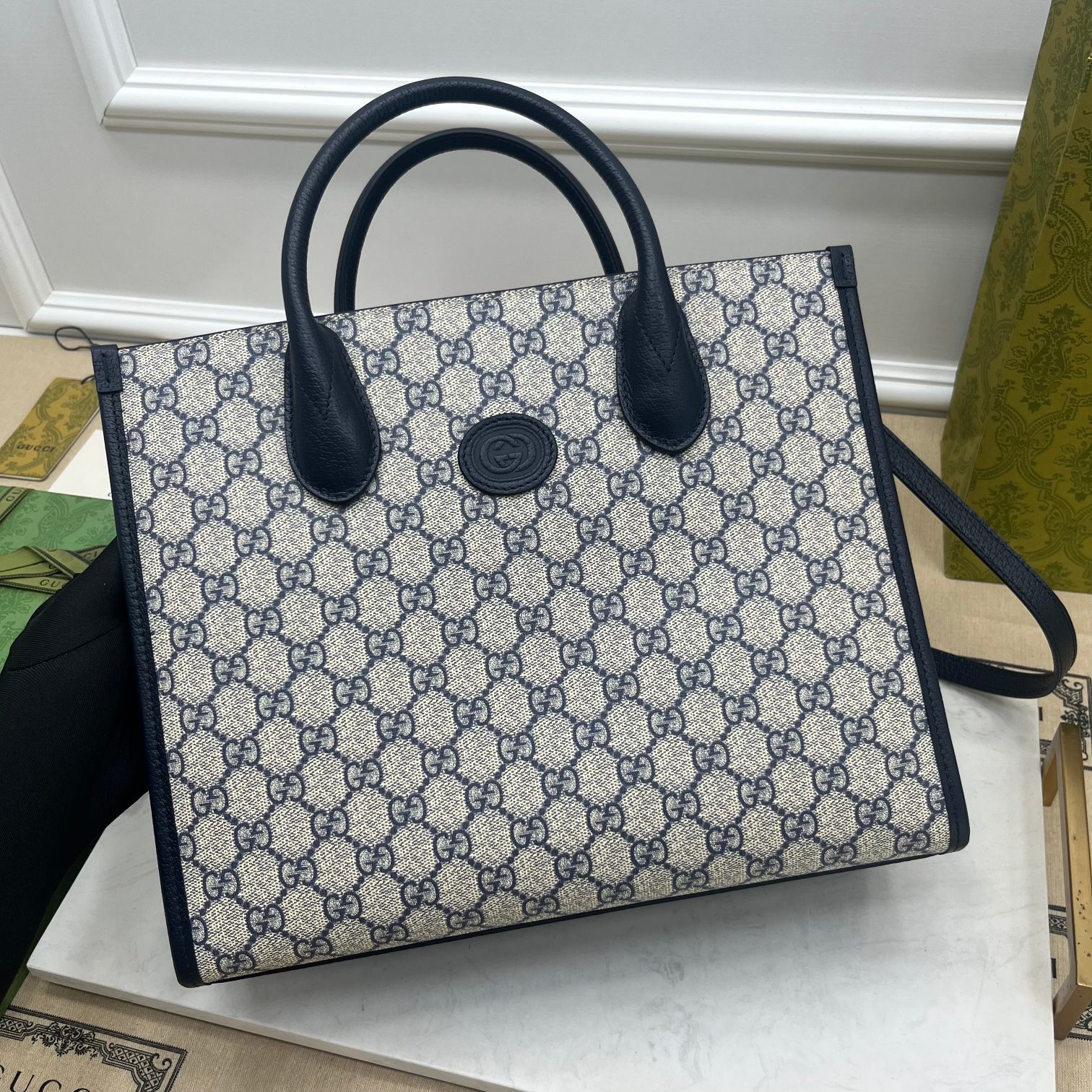 구찌 GG 스몰 토트백 659983