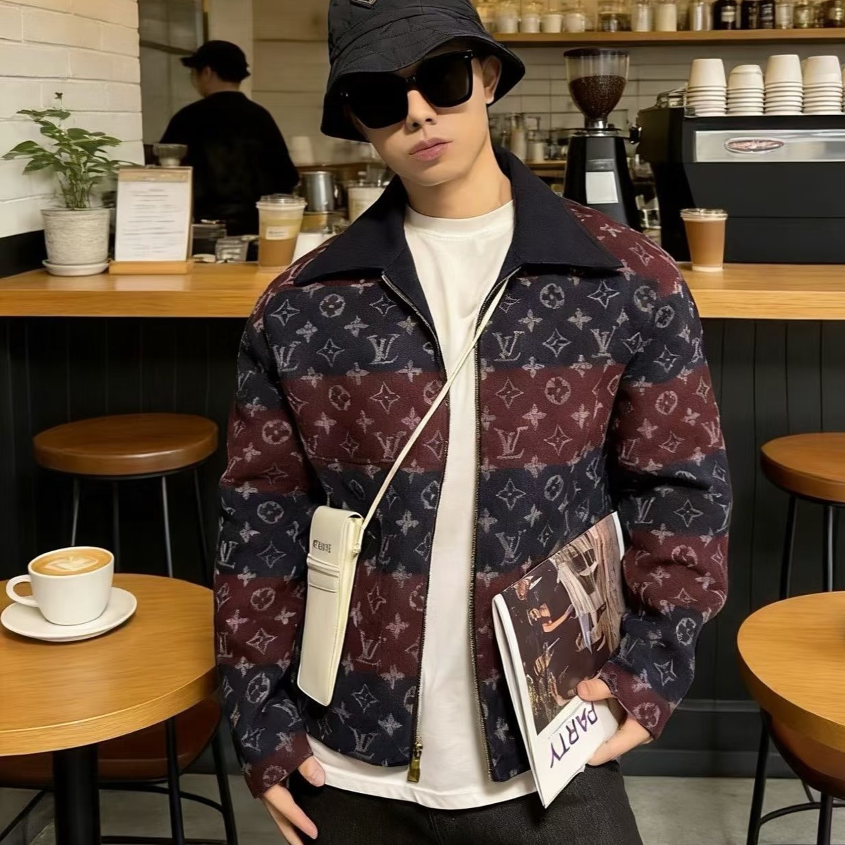 루이비통 양면 자켓 남녀공용