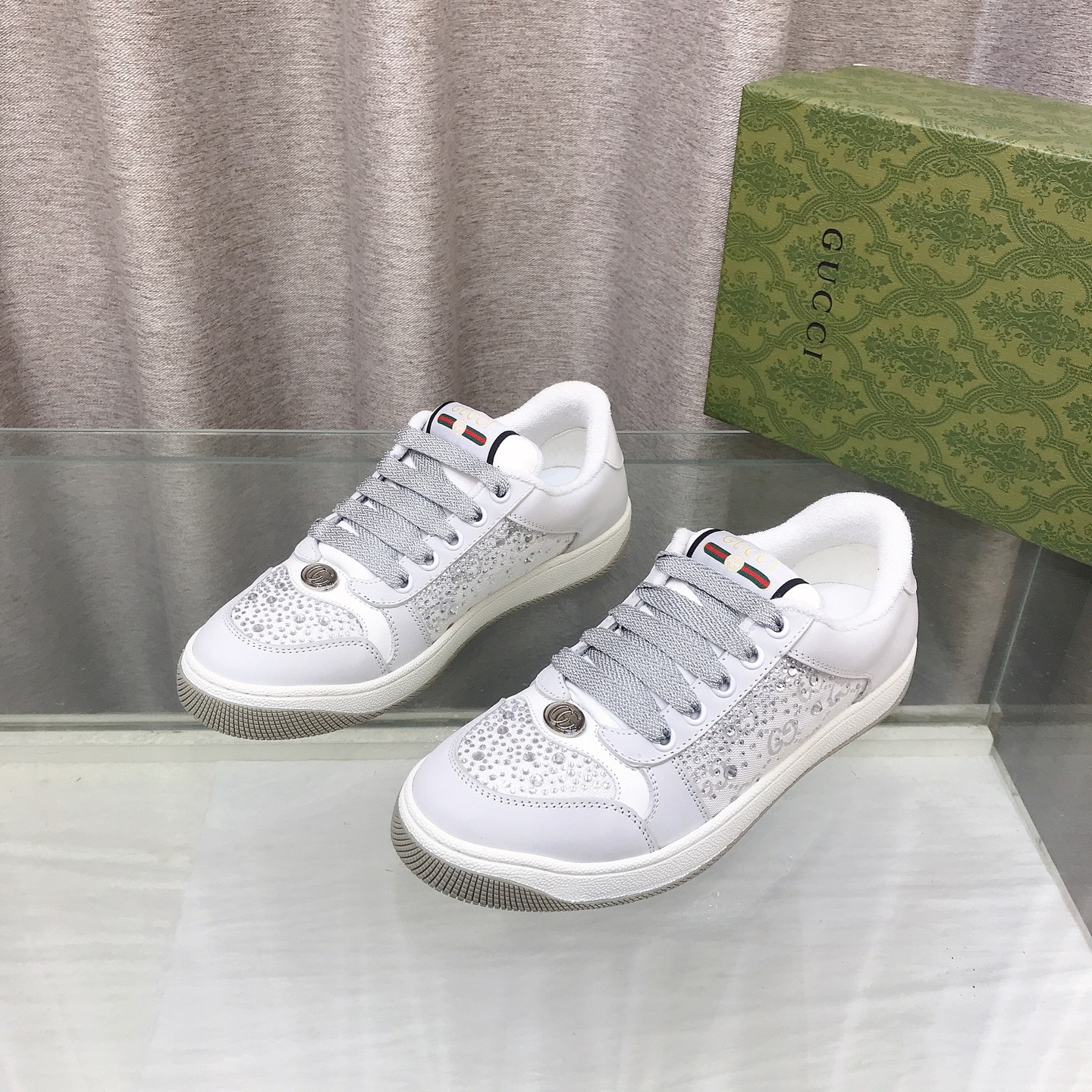 구찌 스크리너 스니커즈 남녀공용