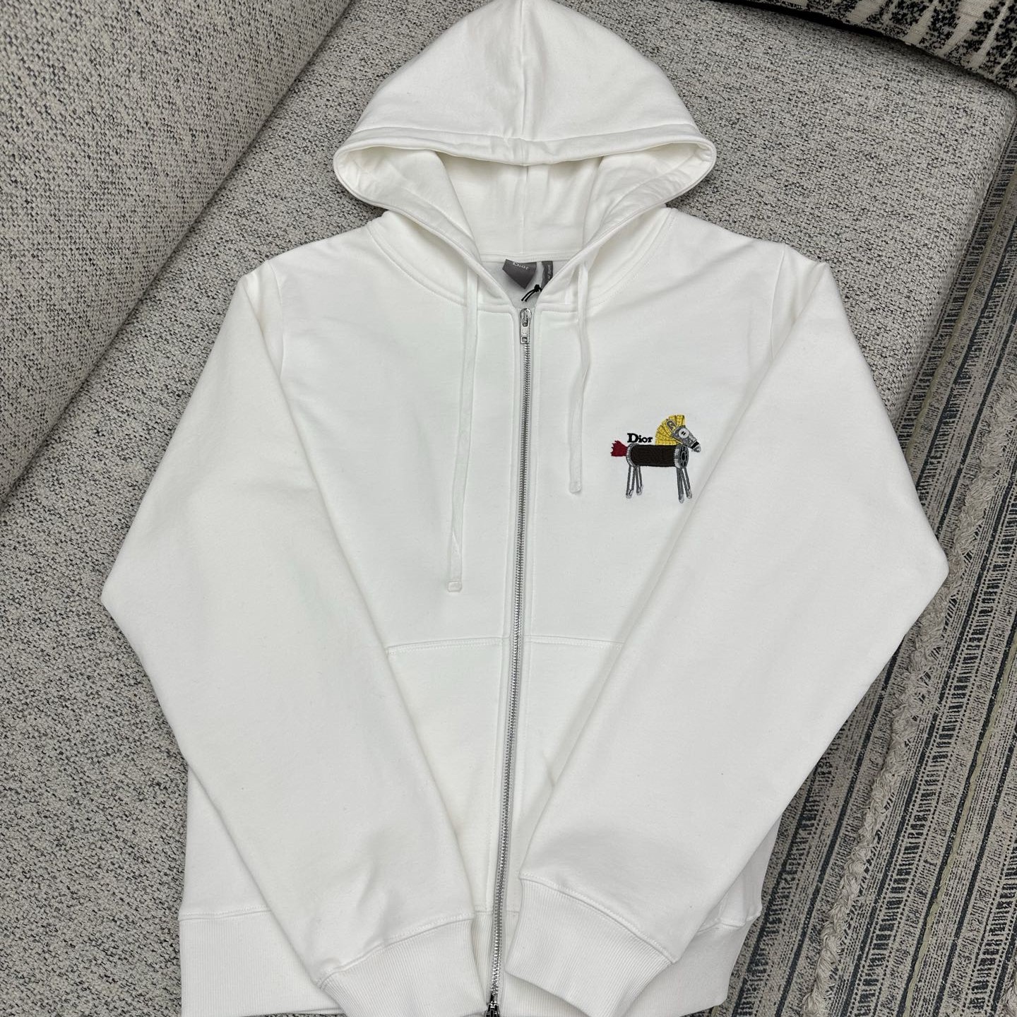 디올 남성 후드집업