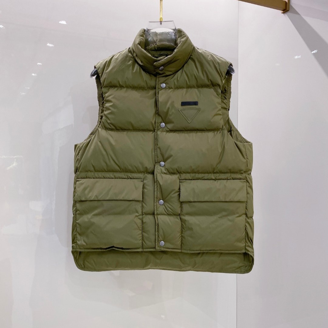 프라다 패딩 조끼