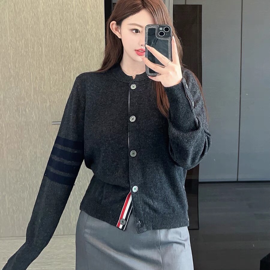 톰브라운 여성 가디건