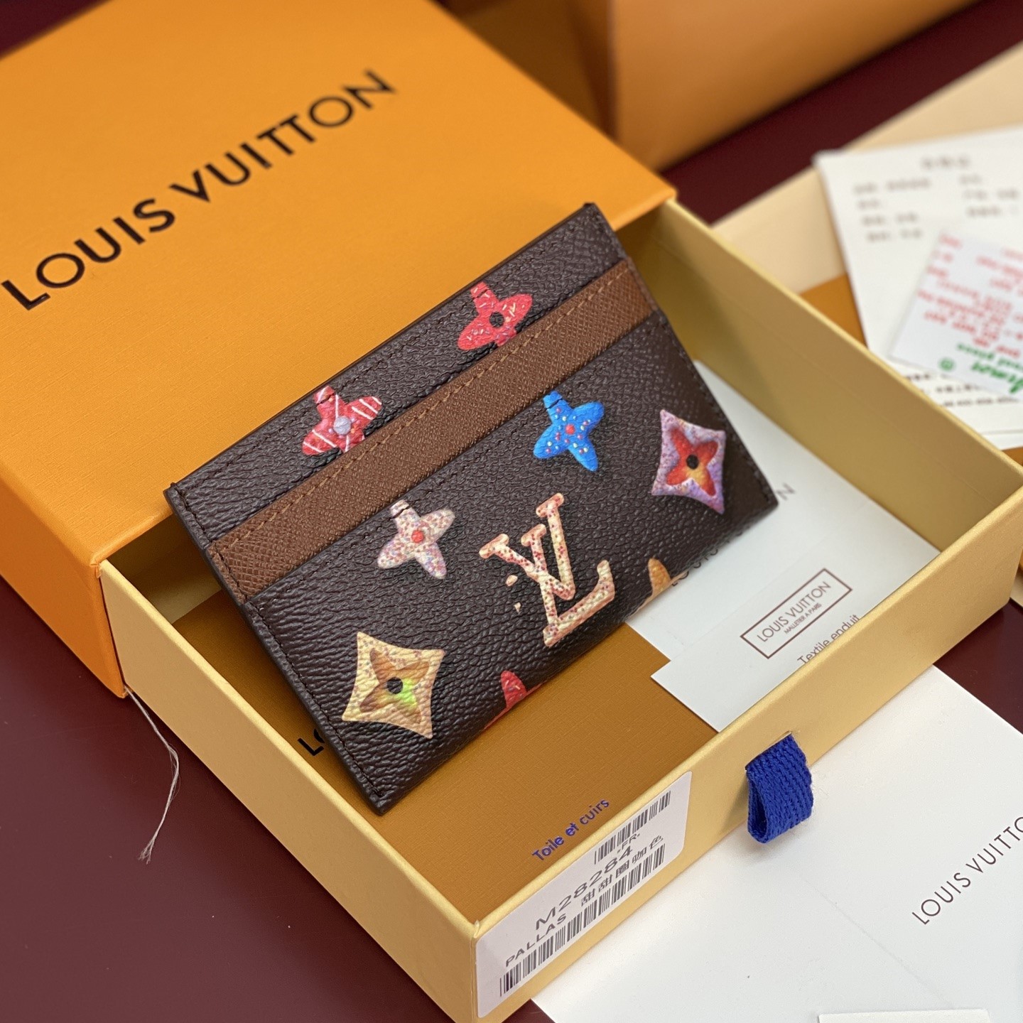 루이비통 더블 모노그램 카드지갑 M28284