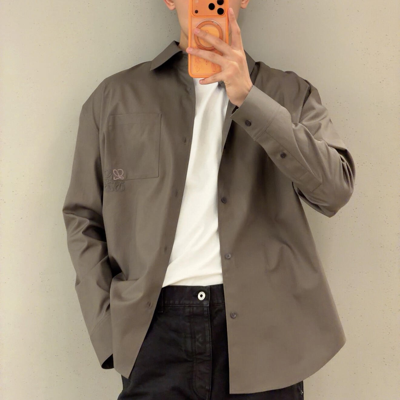 로에베 남성 셔츠