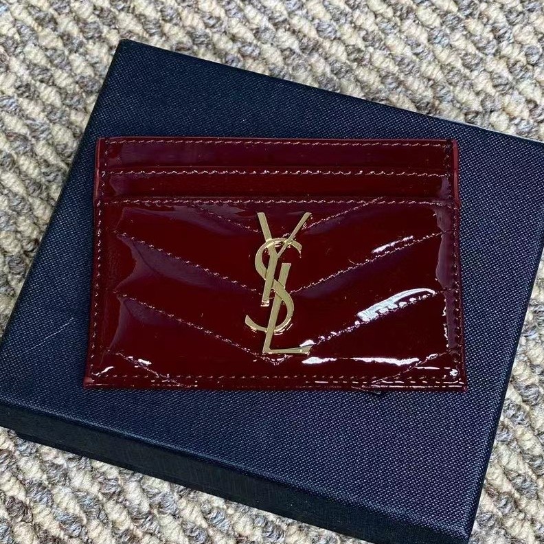 입생로랑 모노그램 카드지갑 홀더 423291