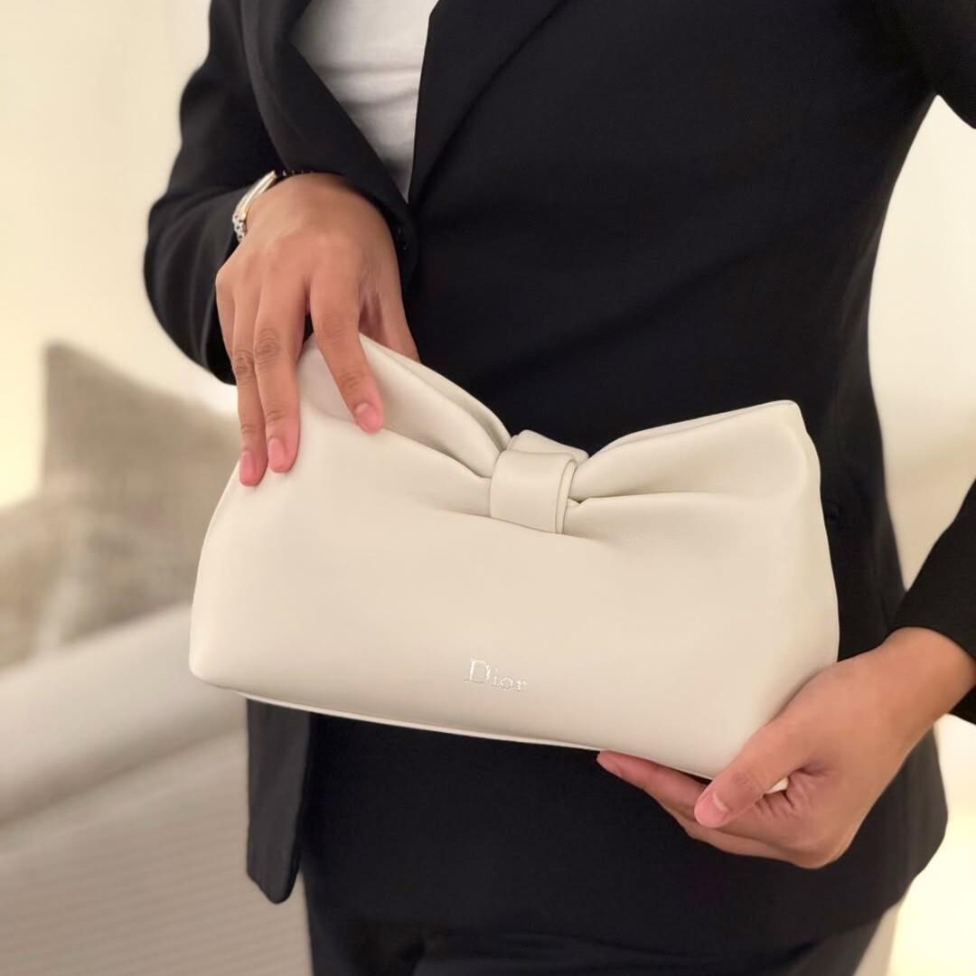 디올 보우백 스몰 숄더백