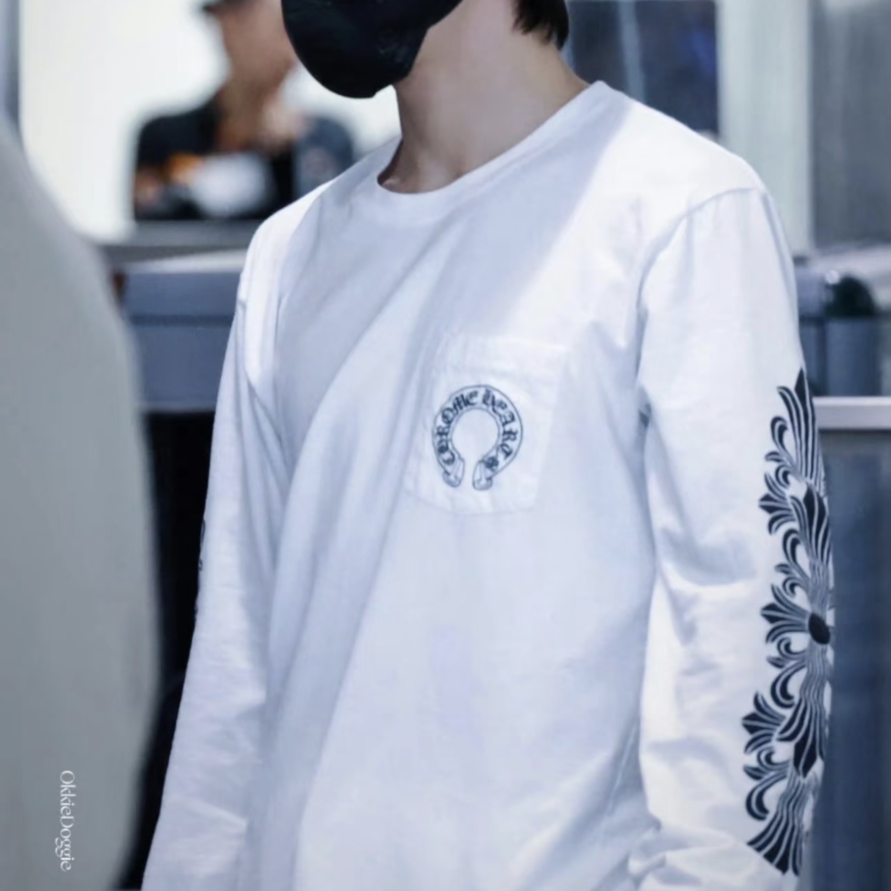 크롬하츠 긴팔 티셔츠 남녀공용