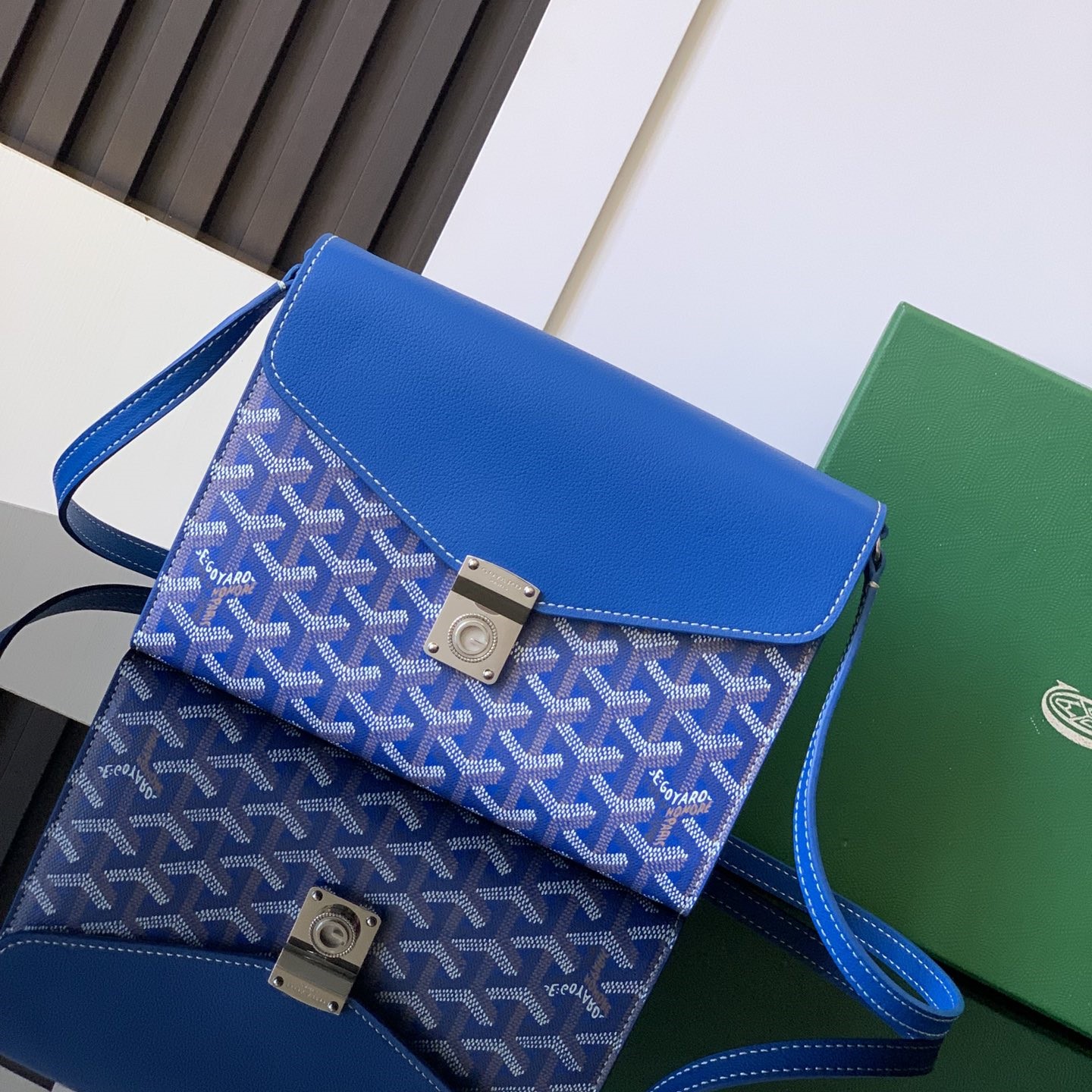 고야드 시프르 파우치 지갑 크로스백