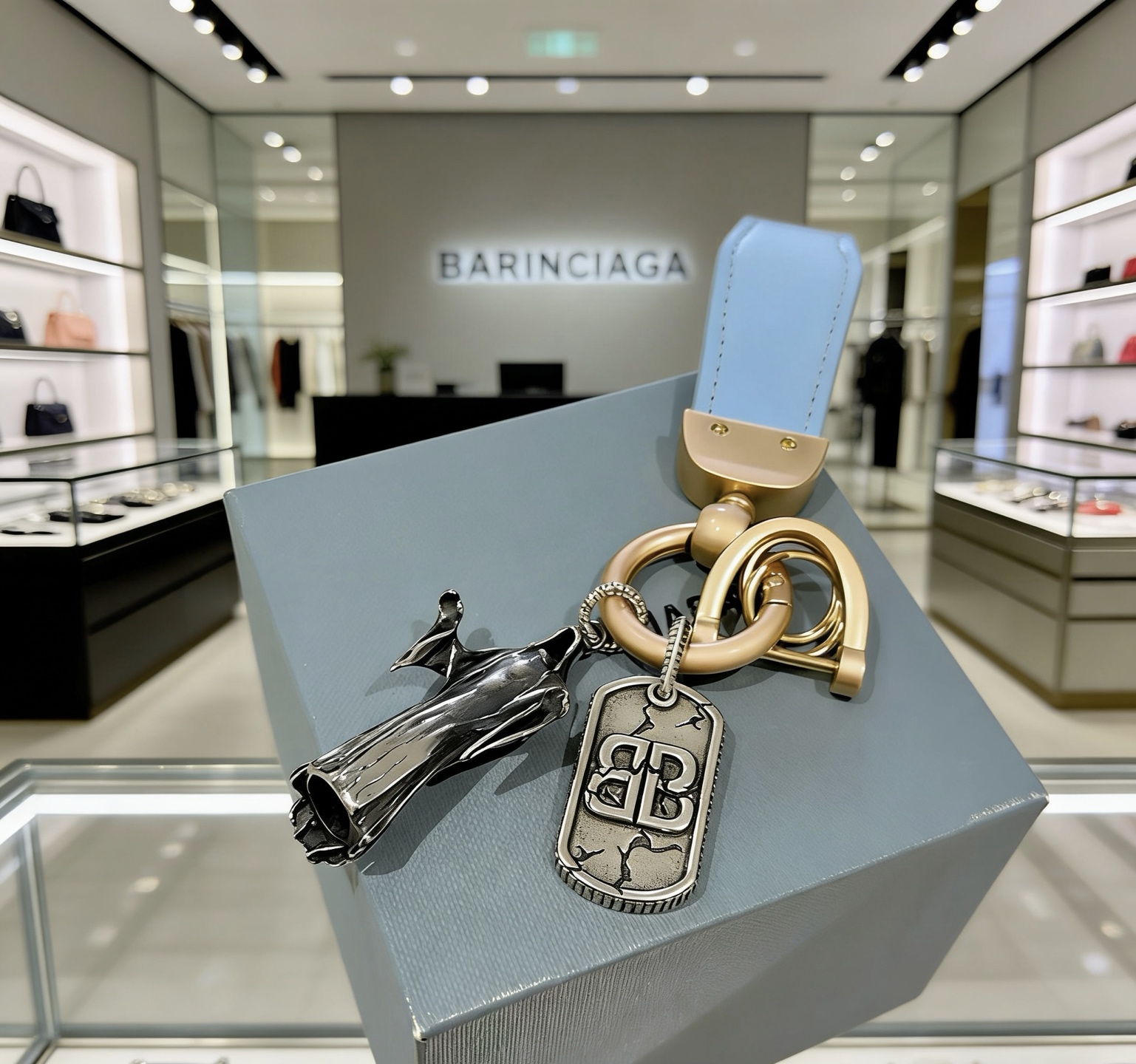 발렌시아가 키링