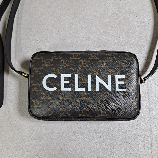 셀린느 트리오페 미듐 메신저백