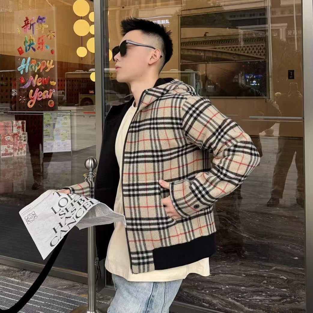 버버리 남성 양면 자켓 고급면