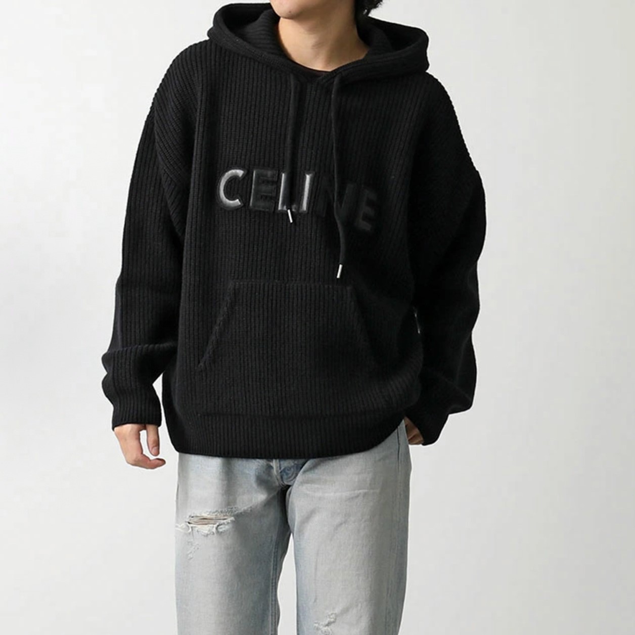 셀린느 후드 티셔츠 남녀공용 2가지 색상