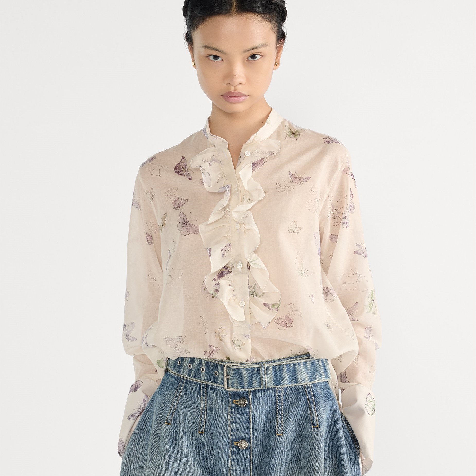 디올 여성 셔츠