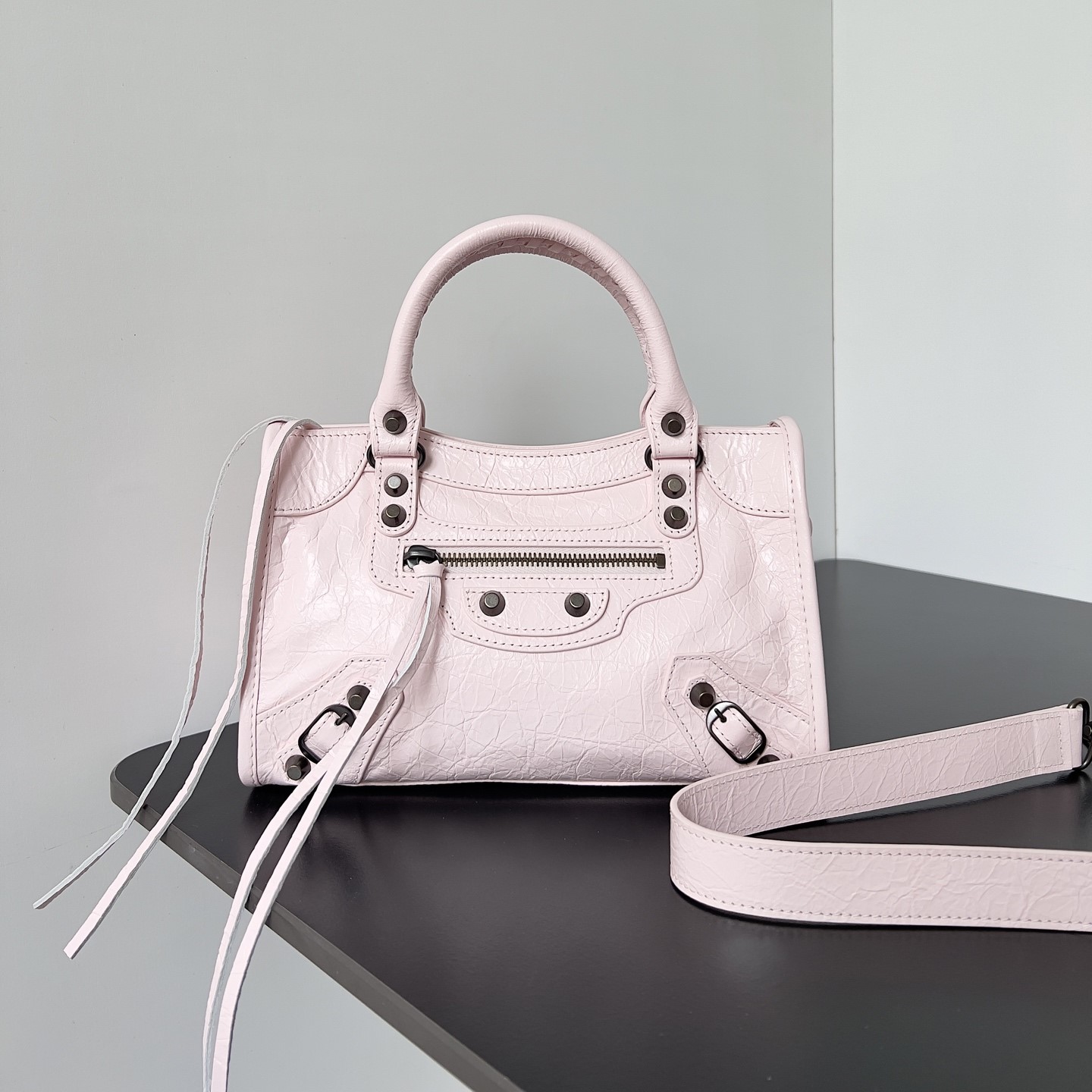 발렌시아가 르 시티백 화이트 미니 / 스몰 / 미듐