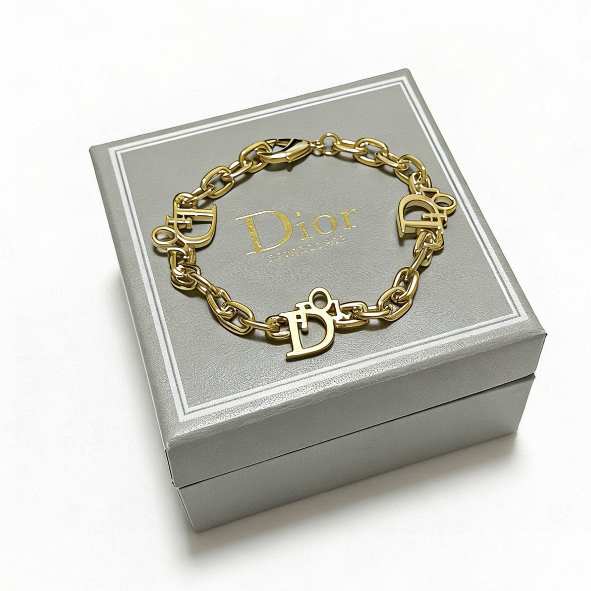 디올 남성 체인 팔찌