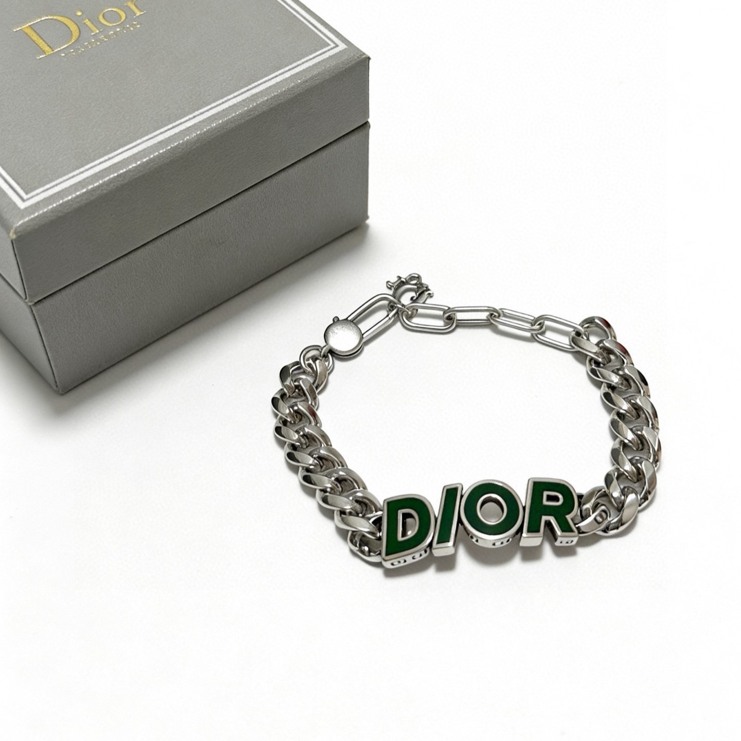 디올 남성 체인 팔찌