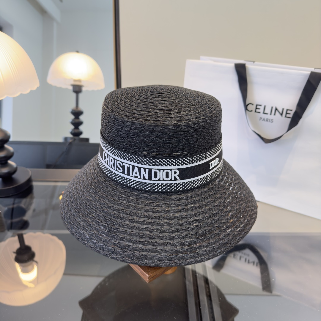디올 모자 버킷햇