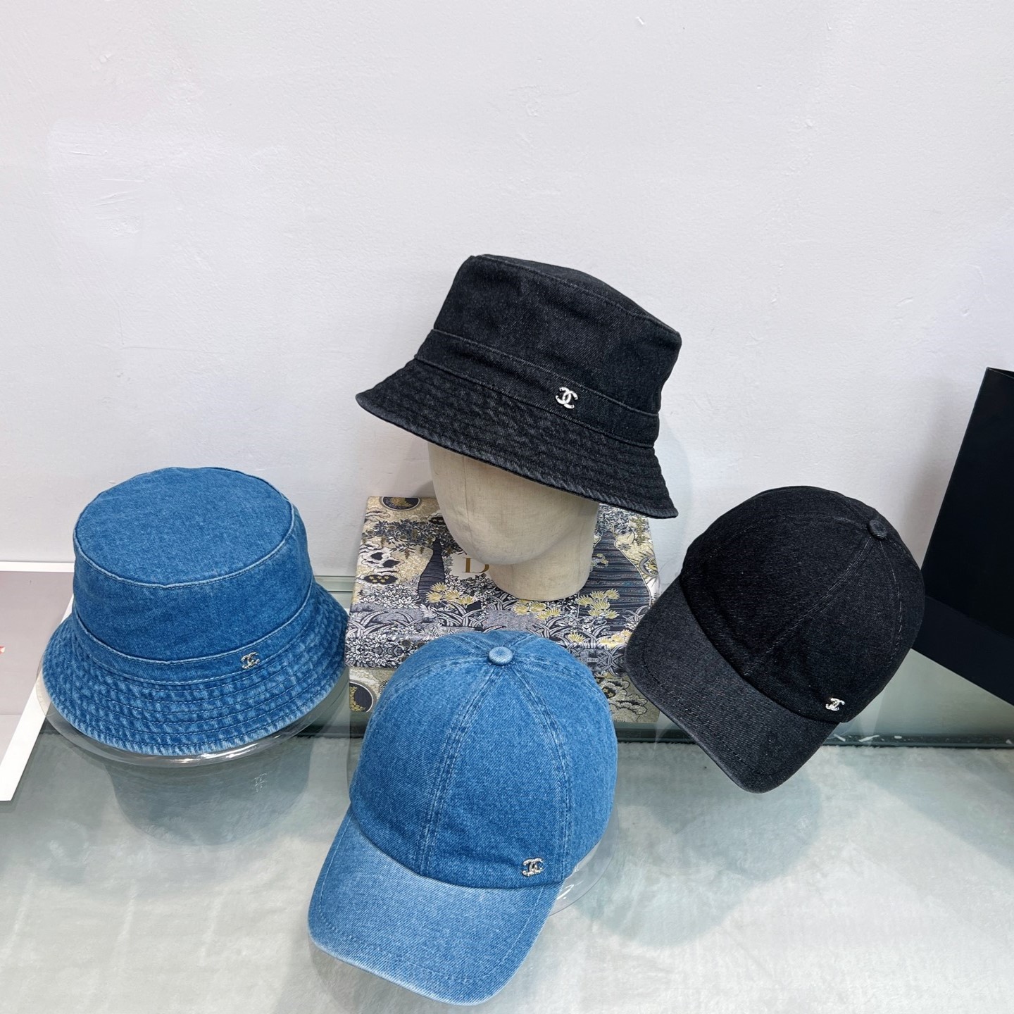 샤넬 모자 4가지 디자인