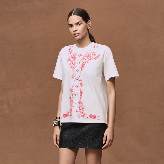 에르메스 여성 반팔티 2가지 색상