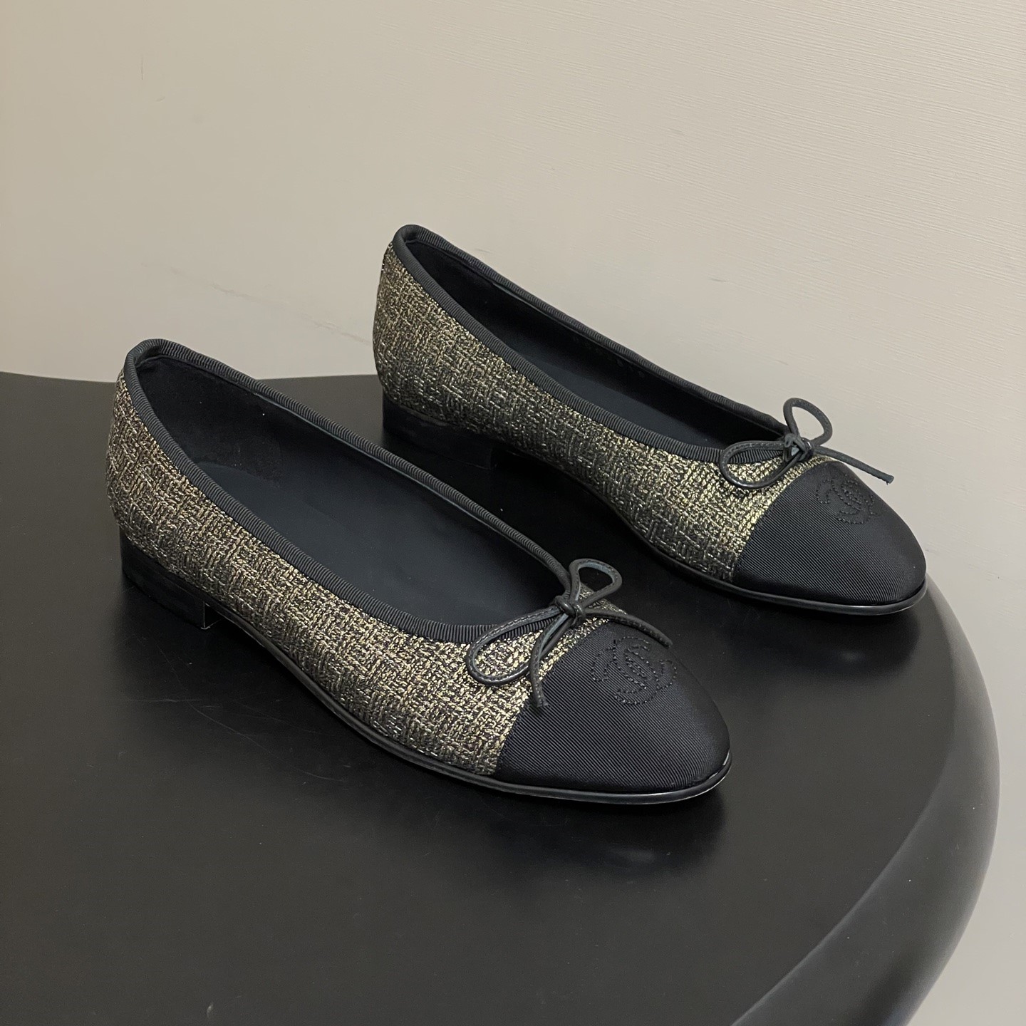 샤넬 발레리나 플랫슈즈