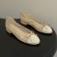 샤넬 발레리나 메쉬 플랫슈즈