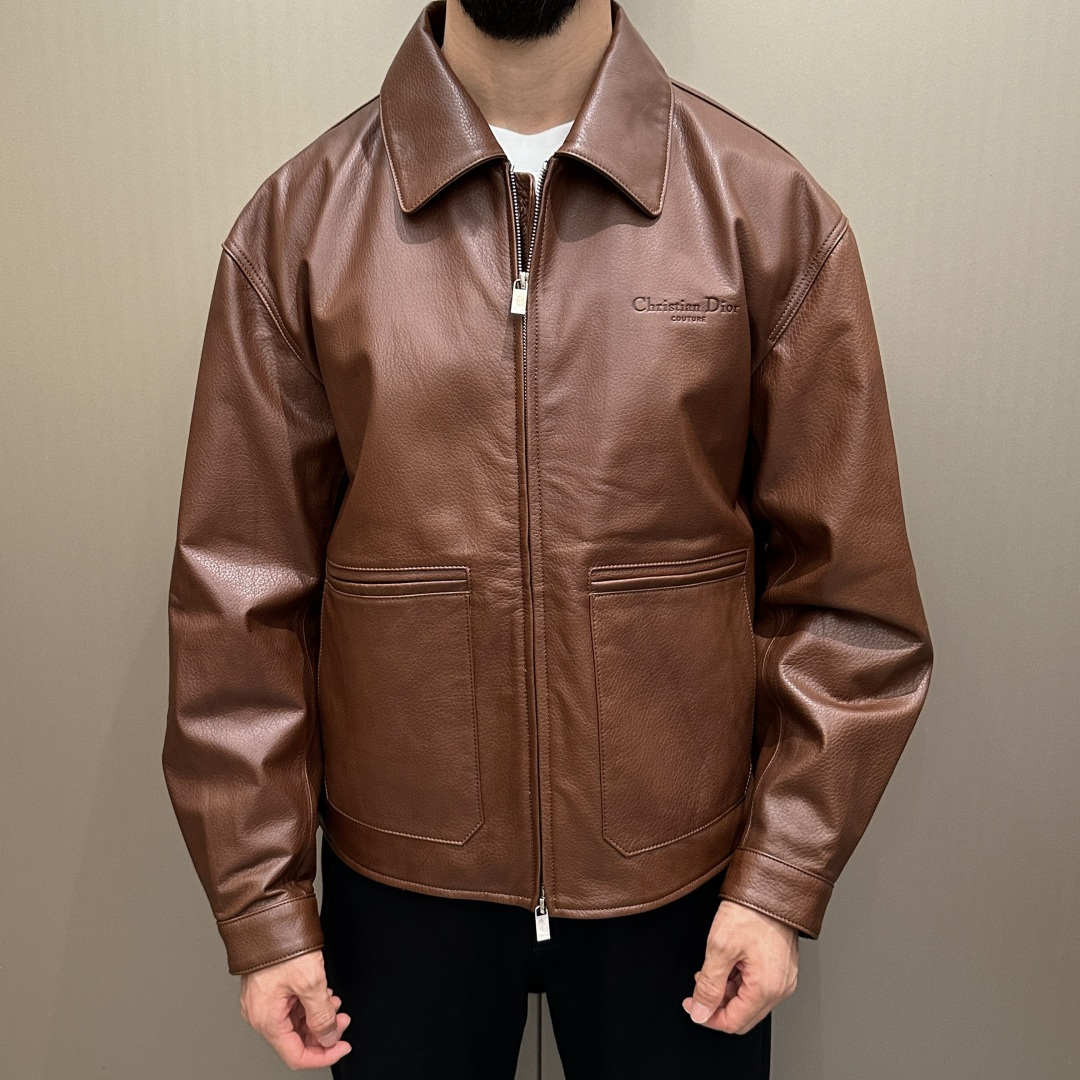 디올 남성 가죽 자켓 (최고급)