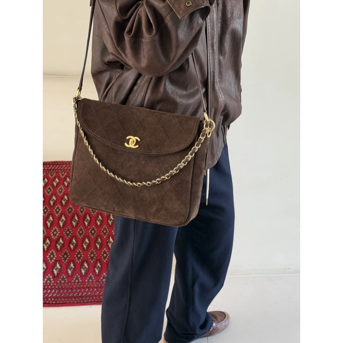 샤넬 26SS 스웨이드 호보백 (최고급)