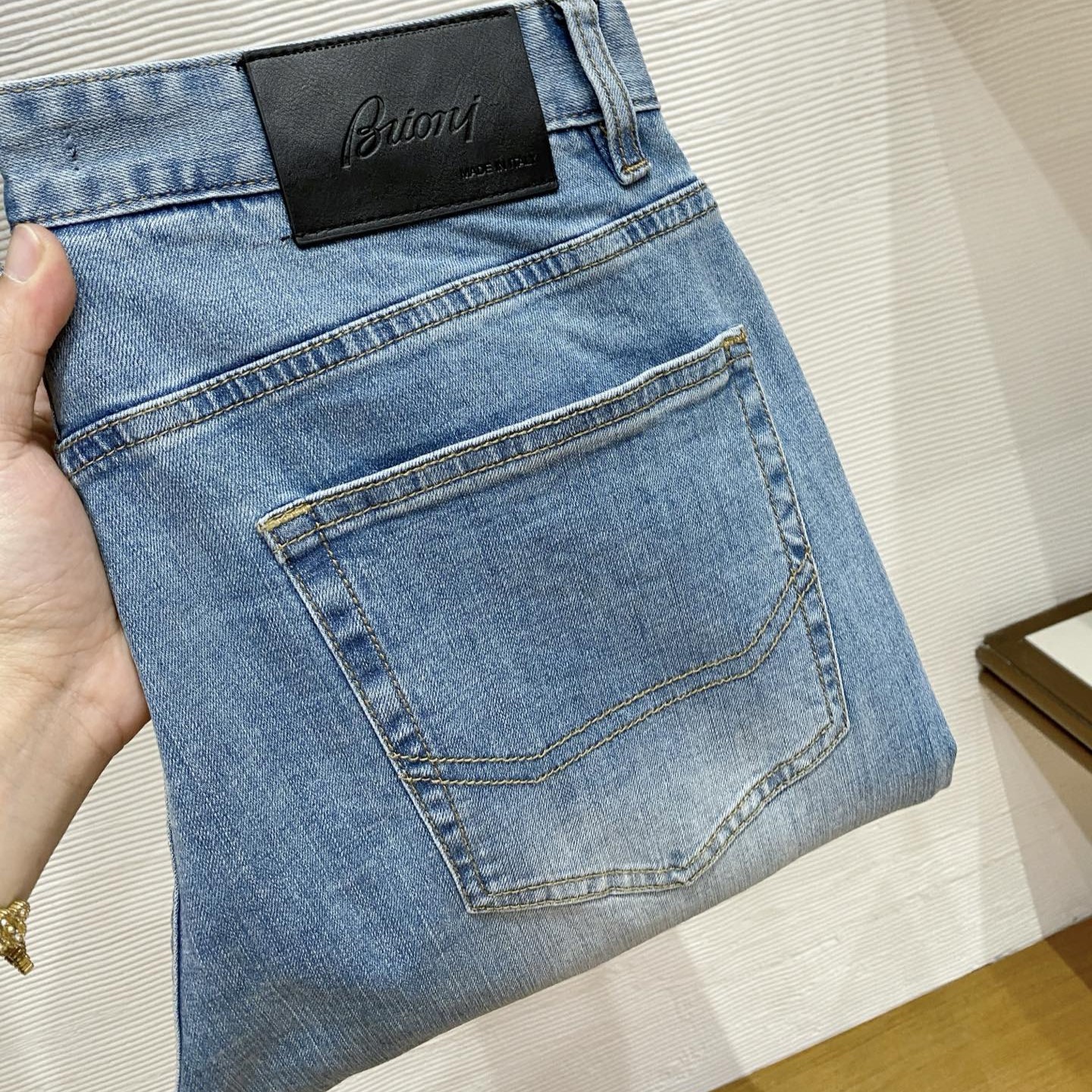 발리 남성 청바지