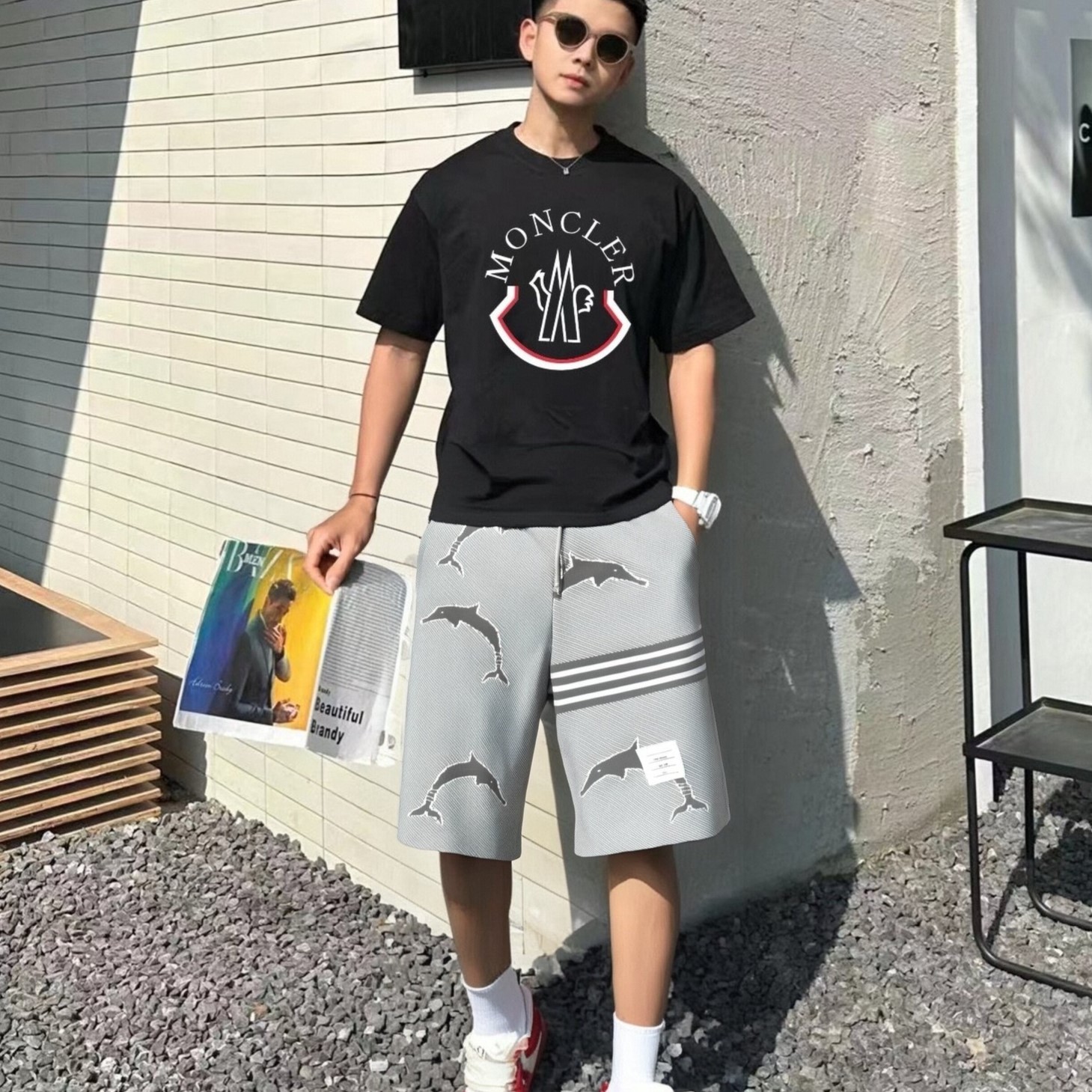 톰브라운 남성 반바지 2가지 색상