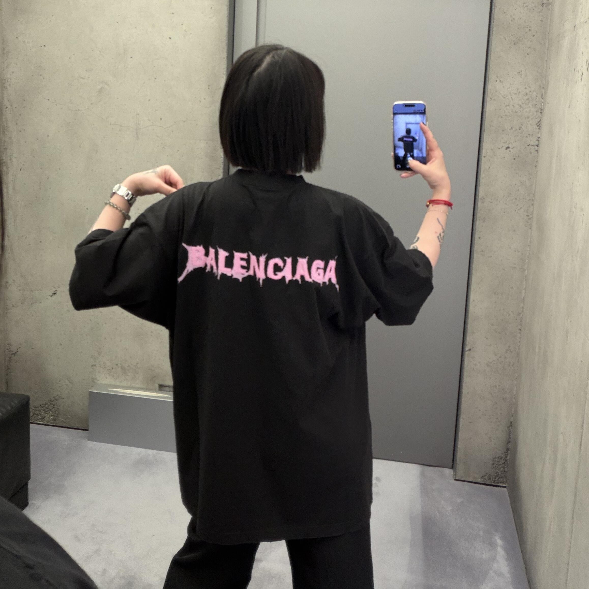 발렌시아가 반팔티 남녀공용