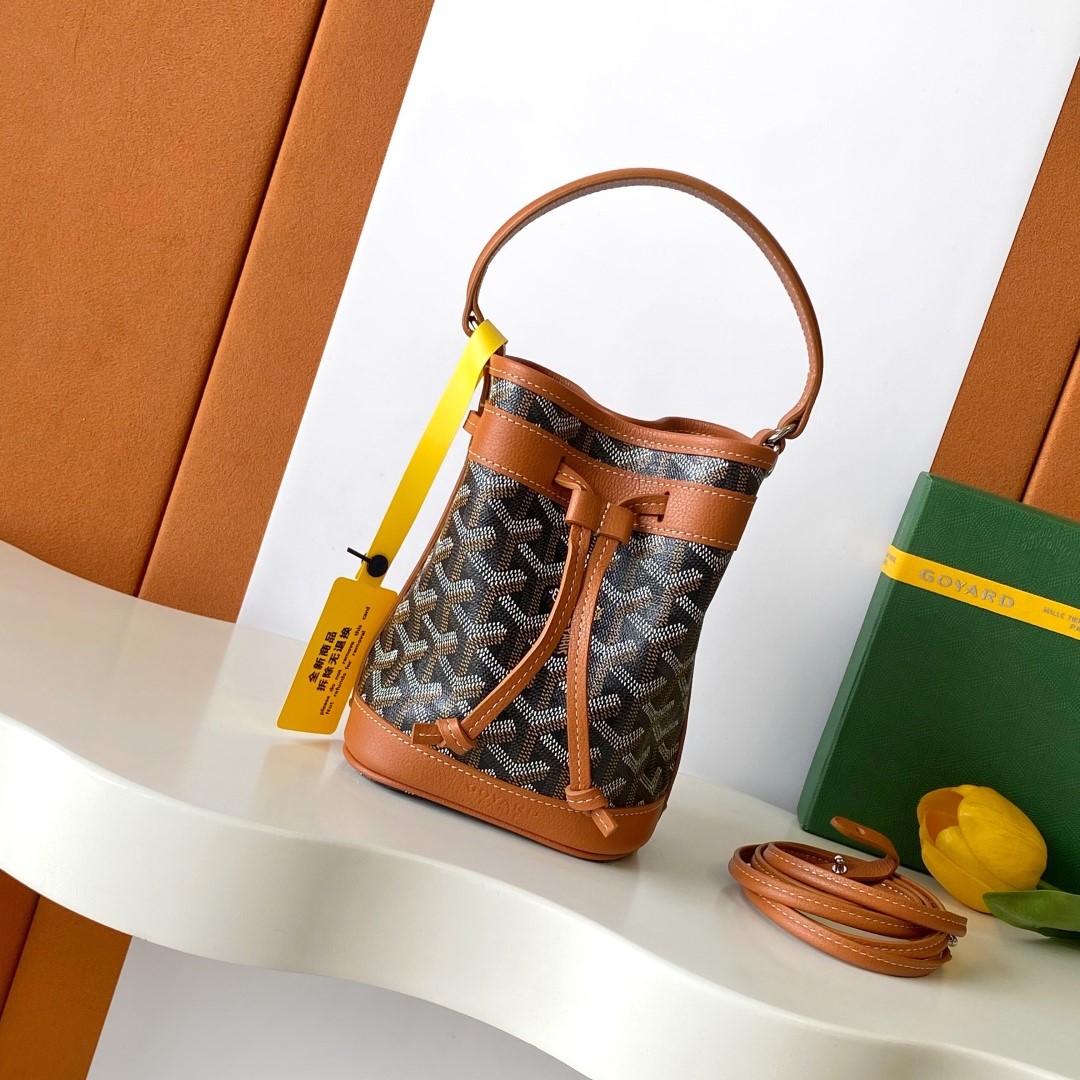 고야드 쁘띠 플로 미니 버킷백