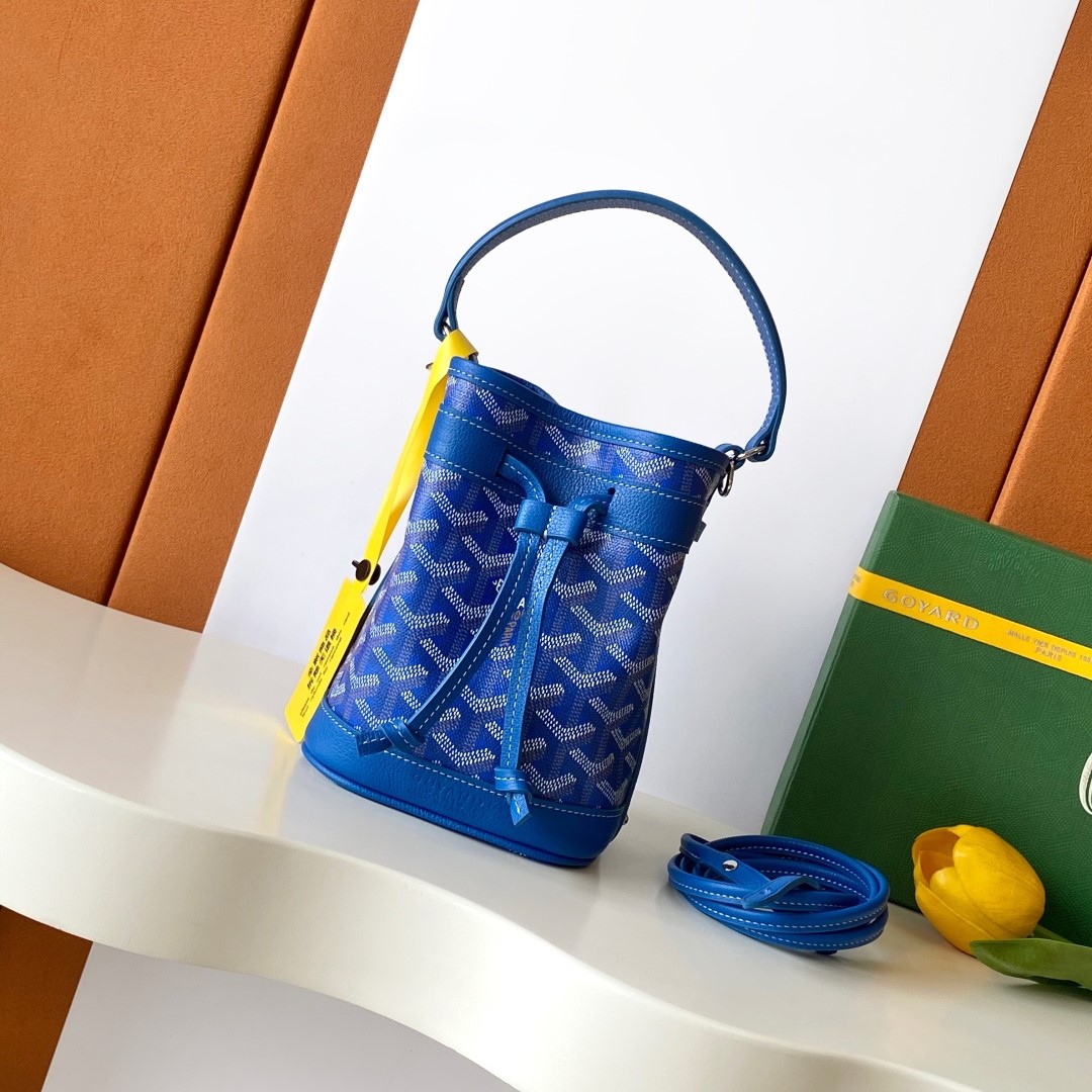 고야드 쁘띠 플로 미니 버킷백