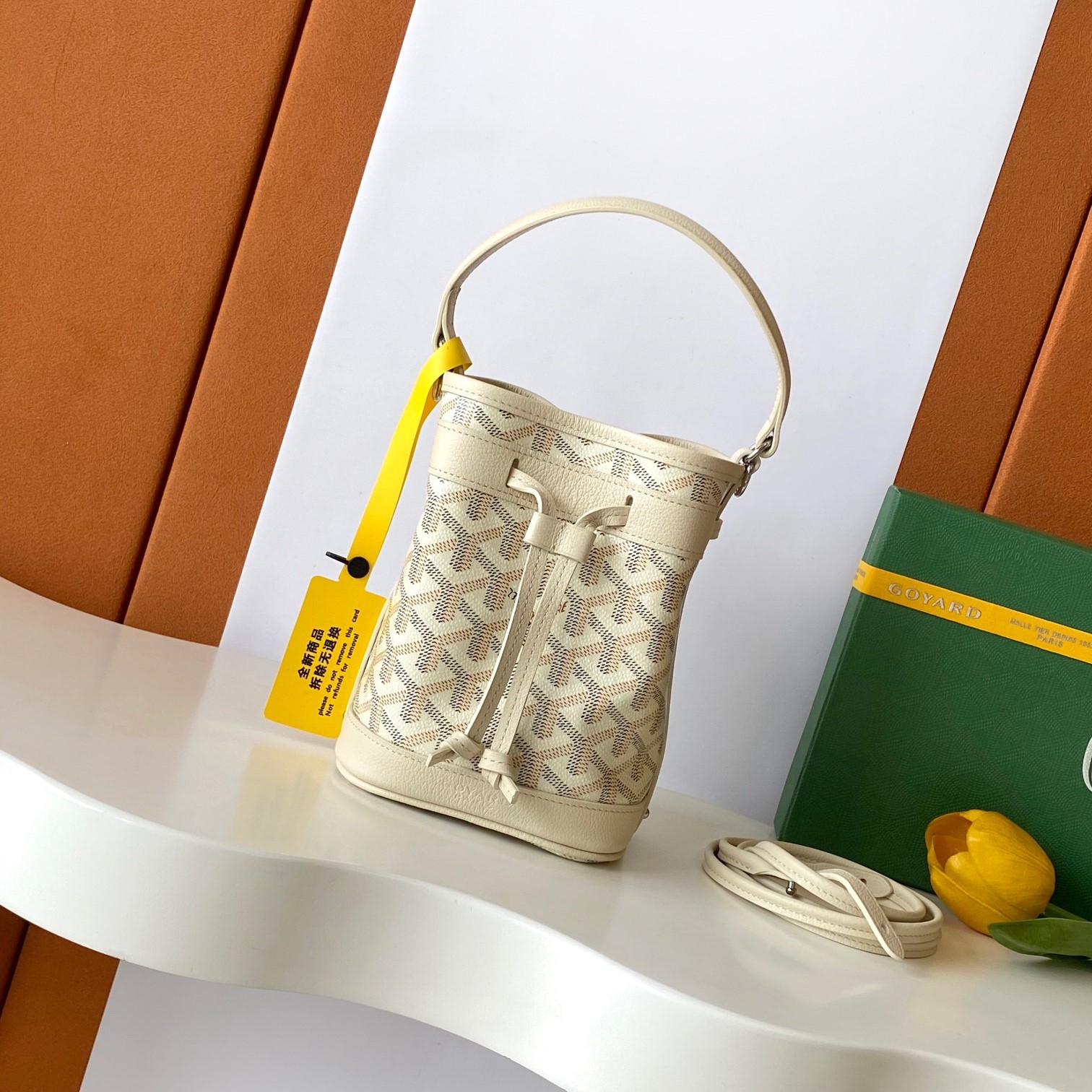 고야드 쁘띠 플로 미니 버킷백