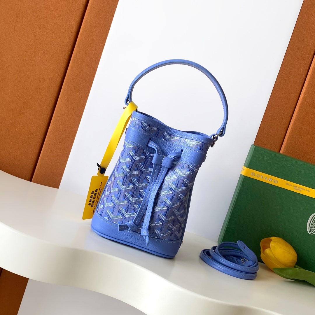 고야드 쁘띠 플로 미니 버킷백