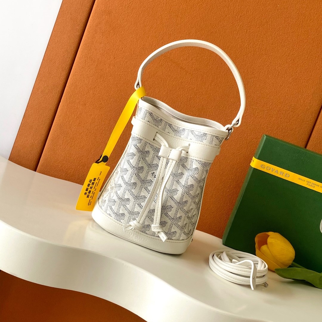 고야드 쁘띠 플로 미니 버킷백