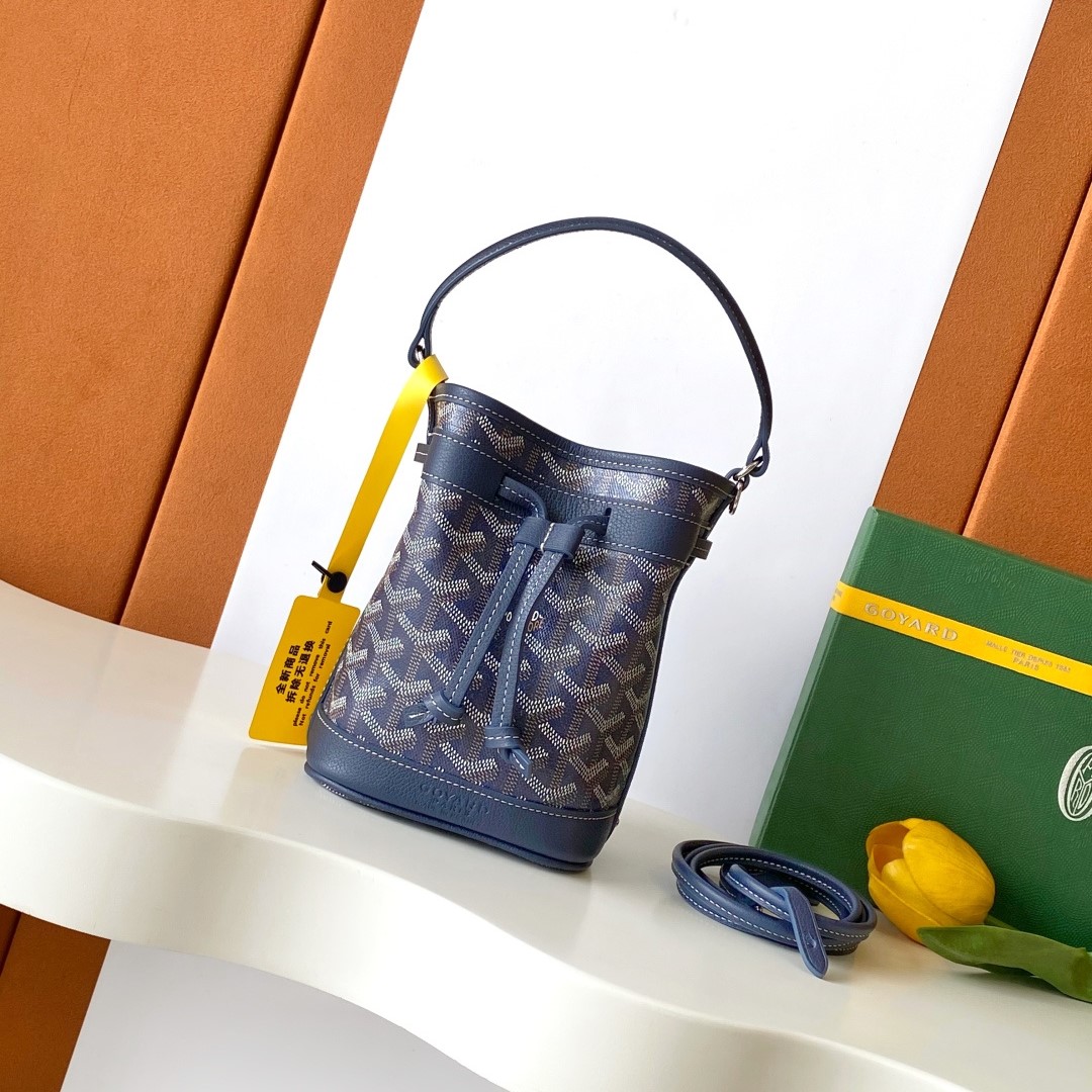 고야드 쁘띠 플로 미니 버킷백