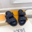루이비통 LV x TM 풀 필로우 플랫 컴포트 뮬 샌들 슬리퍼