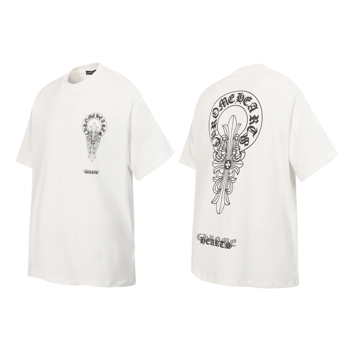 크롬하츠 반팔티 남녀공용 2가지 색상