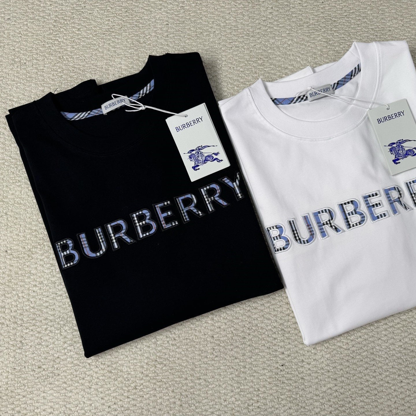 버버리 남성 반팔티