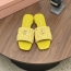 미우미우 나파가죽 마틀라쎄 슬리퍼