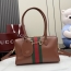구찌 보르세토 미듐 가죽 토트백 866732
