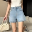 발렌티노 여성 데님 반바지 팬츠