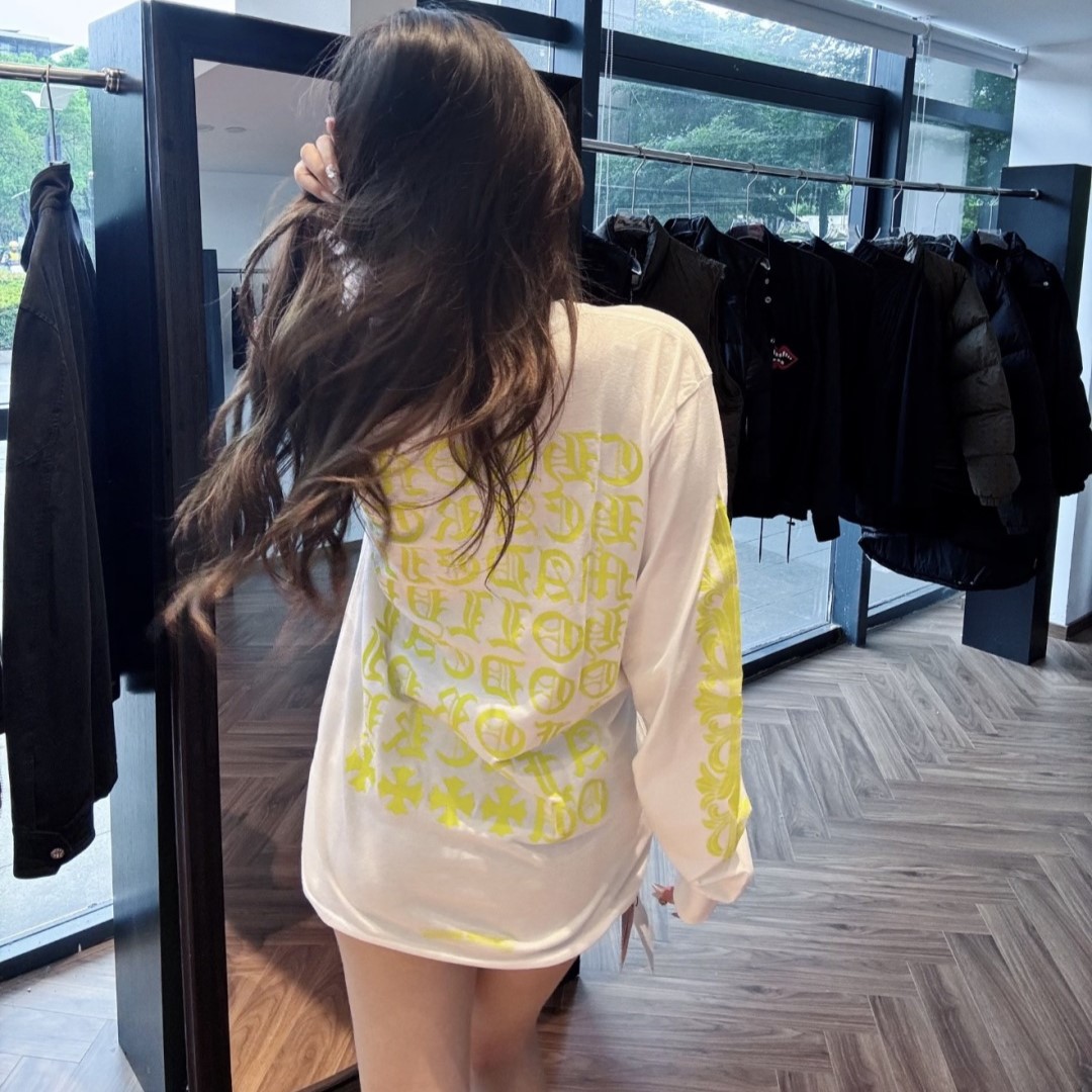 크롬하츠 여성 긴팔 티셔츠